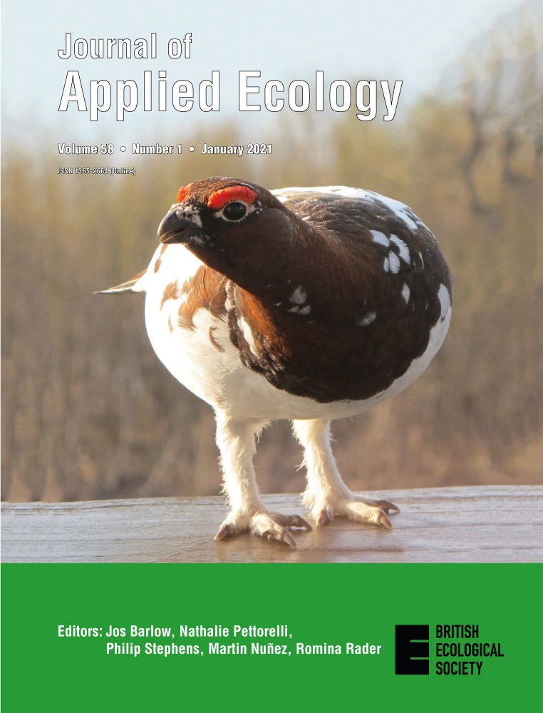 Henden et al. 2020 fikk forsiden av Journal of Applied Ecology nr. 1, januar 2021. Foto: Rolf A. Ims.